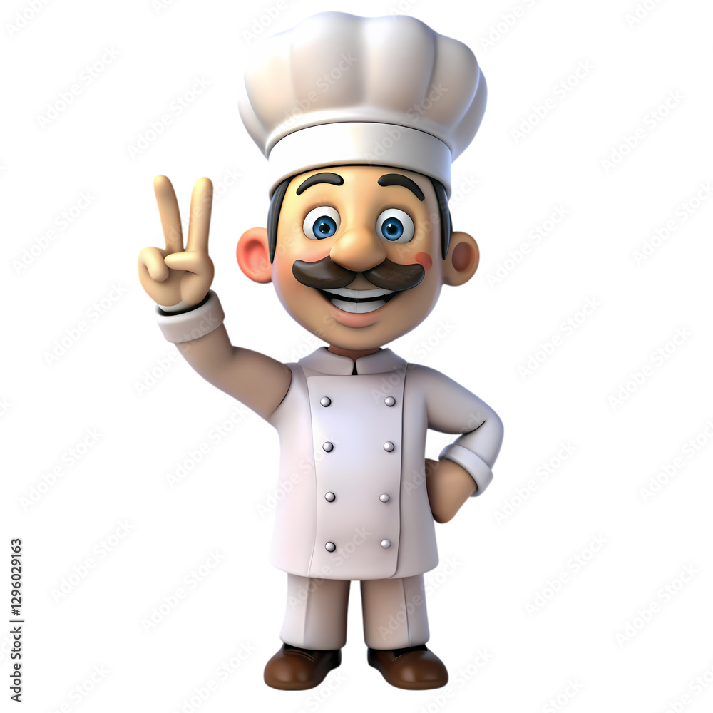 Chef Cartoon: Fun Cooking Image on transparent background Chef Cartoon: Fun Cooking Image on transparent background