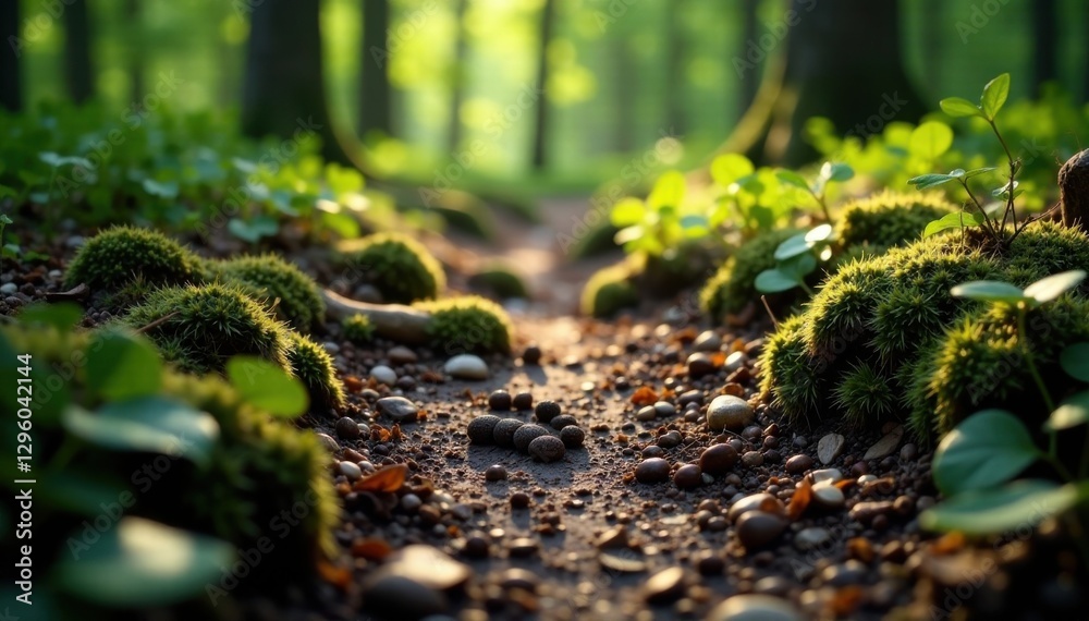 Wolf's Footprints in Forest Floor , #footprints, #animals, #wildlife Wolf's Footprints in Forest Floor , #footprints, #animals, #wildlife