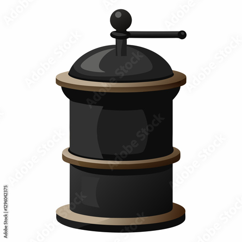 matte black spice grinder 