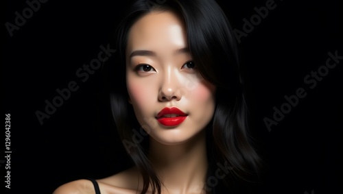 Asian model for beauty salons	