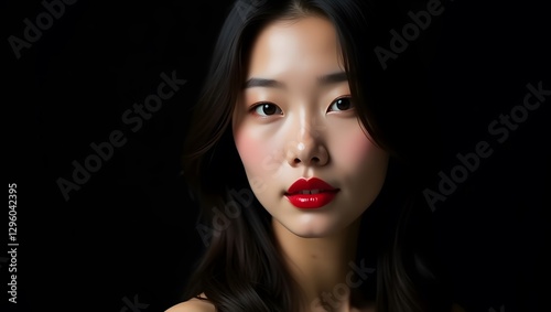 Asian model for beauty salons	