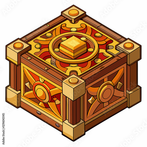 intricate wooden puzzle box 