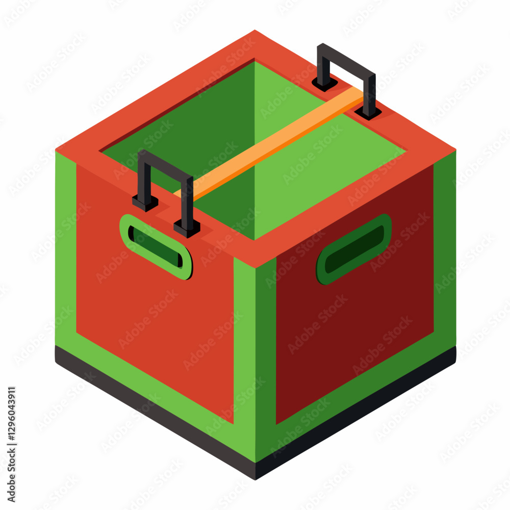 Crossfit Box design with vibrant colors and dynamic features Crossfit Box design with vibrant colors and dynamic features