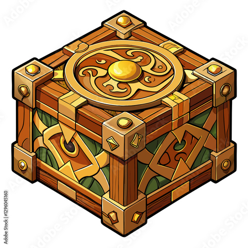intricate wooden puzzle box 