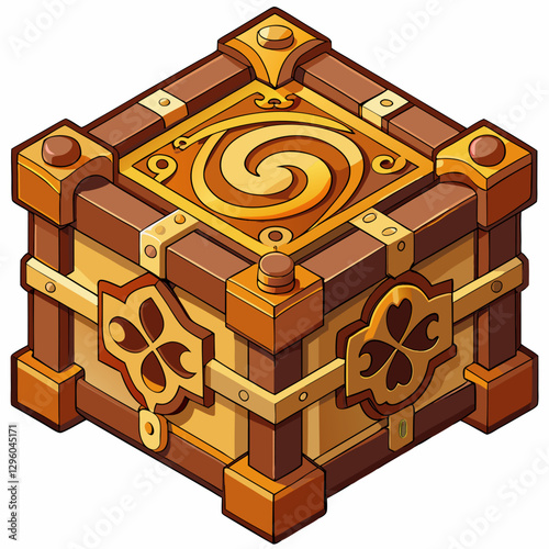 intricate wooden puzzle box 