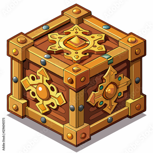 intricate wooden puzzle box 