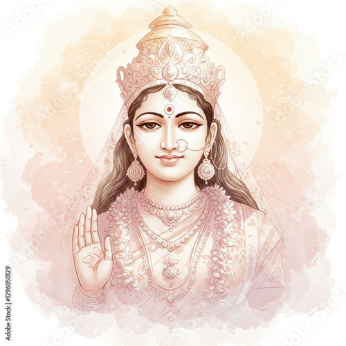 Ethereal Watercolor Goddess...
