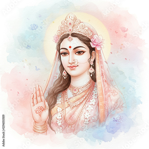 Watercolor Illustration of ...