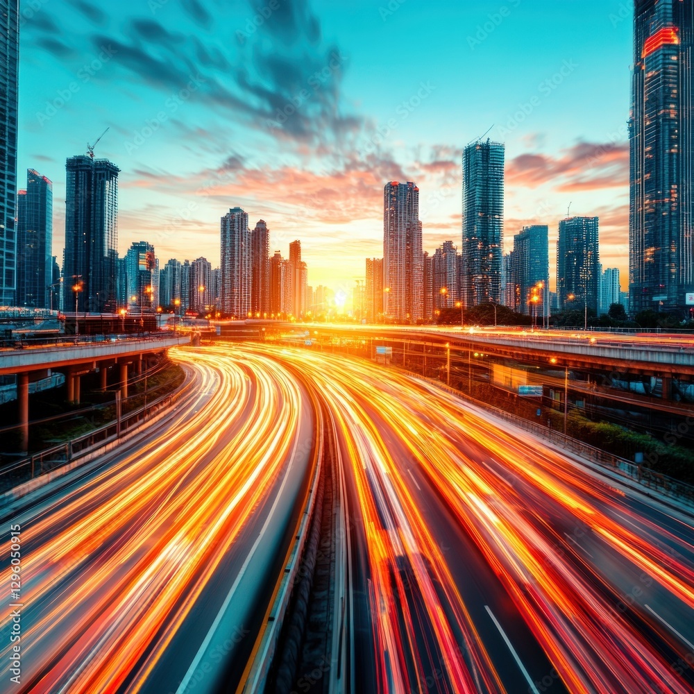 Scenic view of a bustling city with diverse architecture and lively streets filled with people and activities Scenic view of a bustling city with diverse architecture and lively streets filled with people and activities