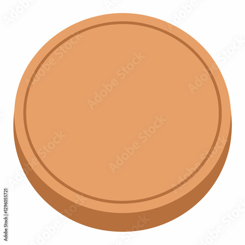 minimalist cork coaster 