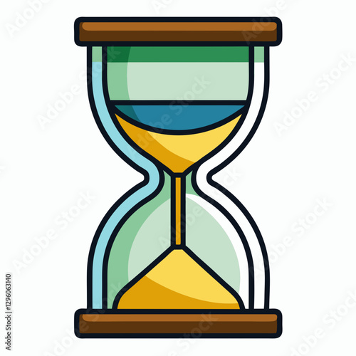 elegant hourglass timer