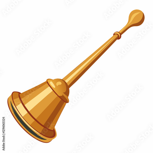 classic brass candle snuffer 