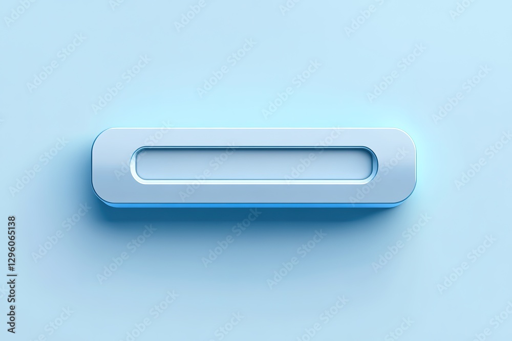 Sleek toggle switch design on soft blue background, emphasizing Sleek toggle switch design on soft blue background, emphasizing