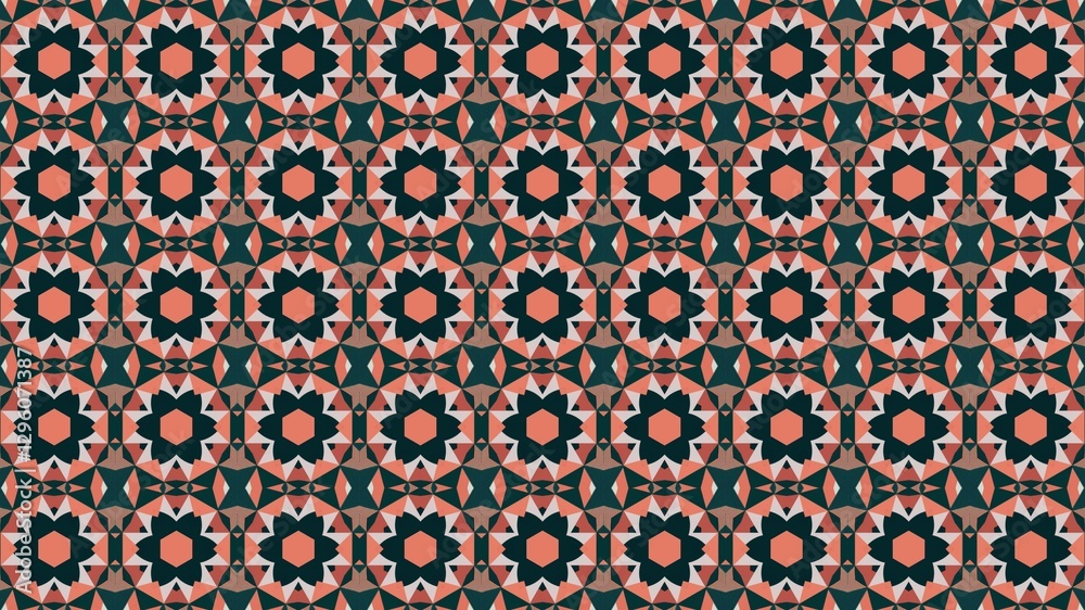 Fototapeta fabric motif. seamless pattern. wallpaper. background