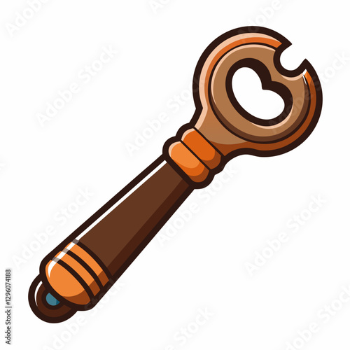 vintage cast iron bottle opener
