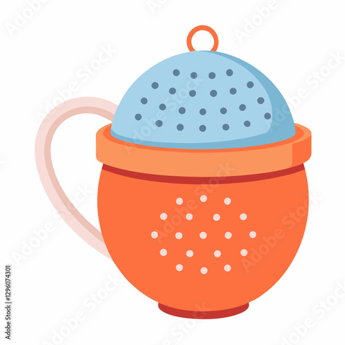 compact silicone tea infuser