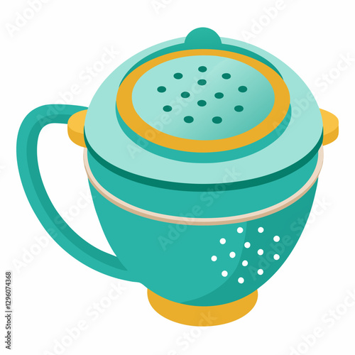 compact silicone tea infuser