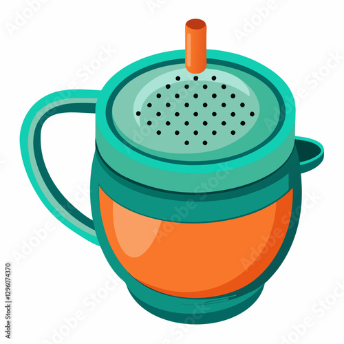 compact silicone tea infuser
