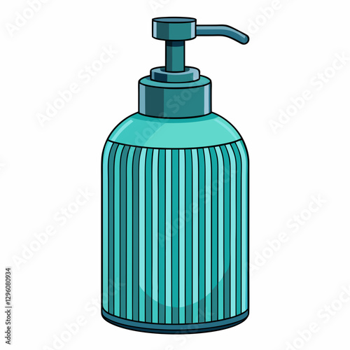 ribbed glass soap 