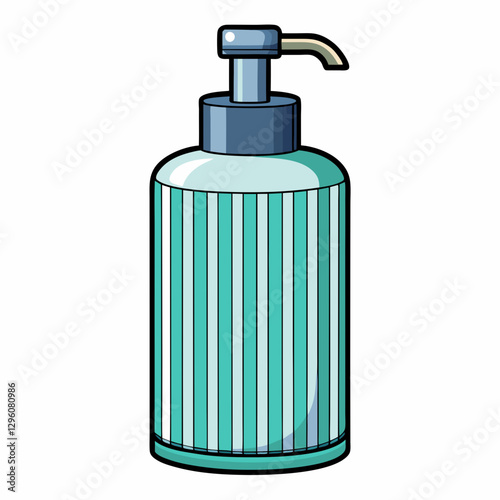 ribbed glass soap 