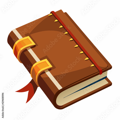 leather bound recipe journal 