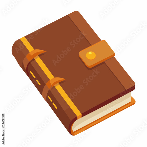 leather bound recipe journal 