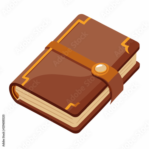 leather bound recipe journal 