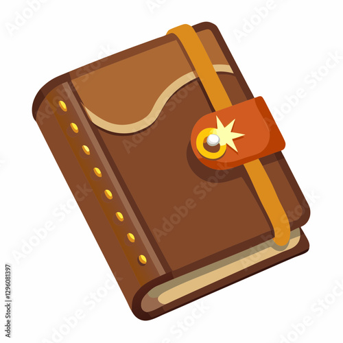 leather bound recipe journal 