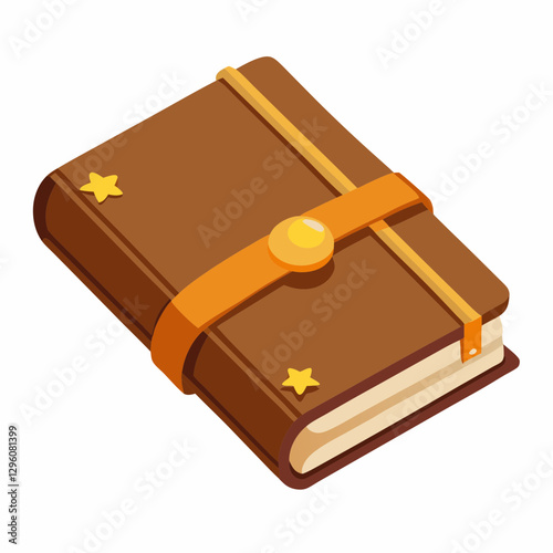 leather bound recipe journal 