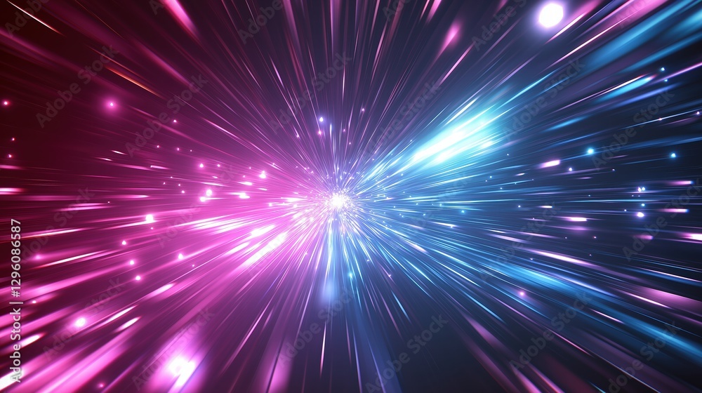Naklejka premium abstract light wave background