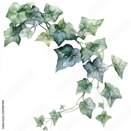 Illustration painted in realistic boho style brings refreshing naturalness