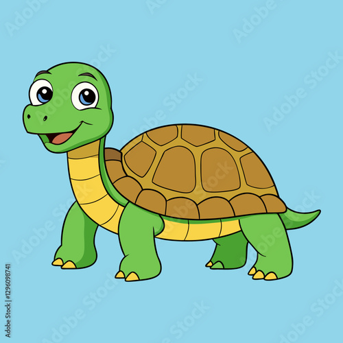 funny turtle cartoon