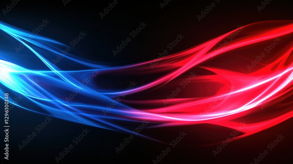 Fototapeta premium abstract light wave background