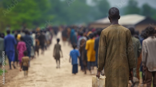 Human rights lawyers helping refugees gain asylum, Central African Republic.
