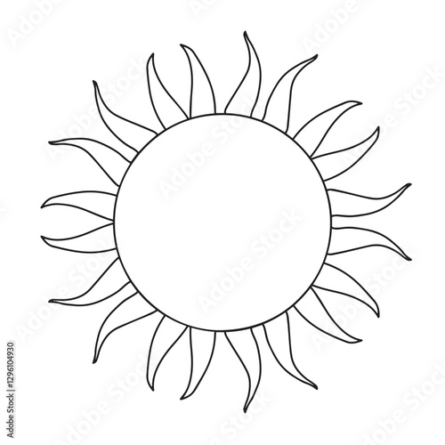 Sun Lineart.eps