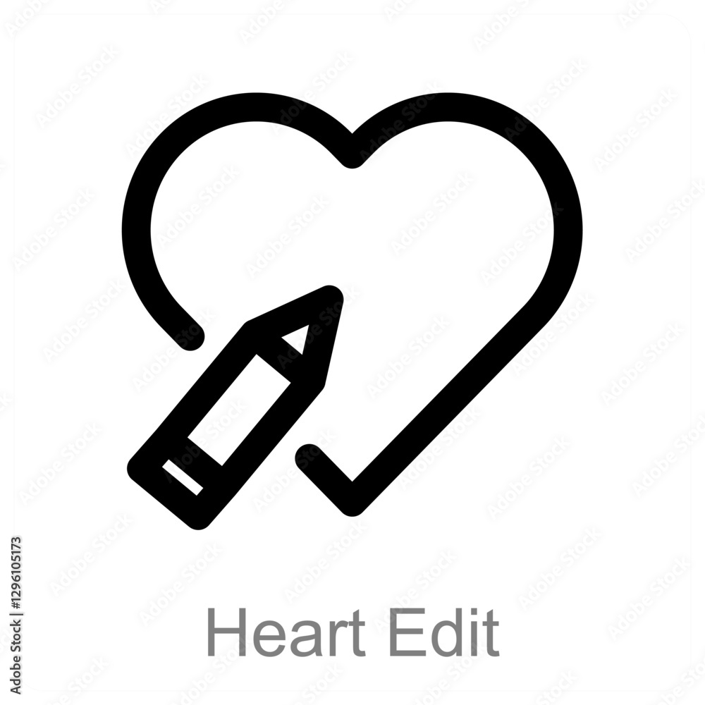 Fototapeta premium Heart Edit