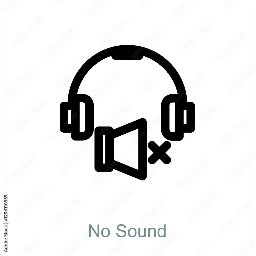 Obraz premium No Sound