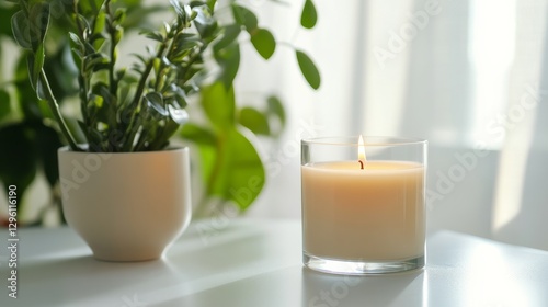Rare illness patient practicing self-care with a relaxation routine at home. Featuring wellness and rejuvenation