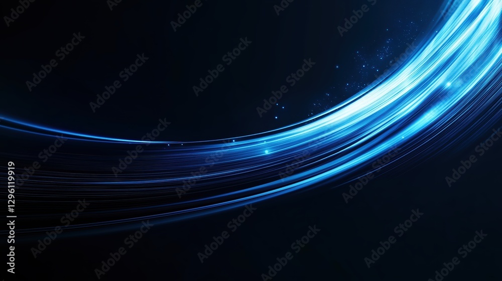 Naklejka premium abstract light wave background