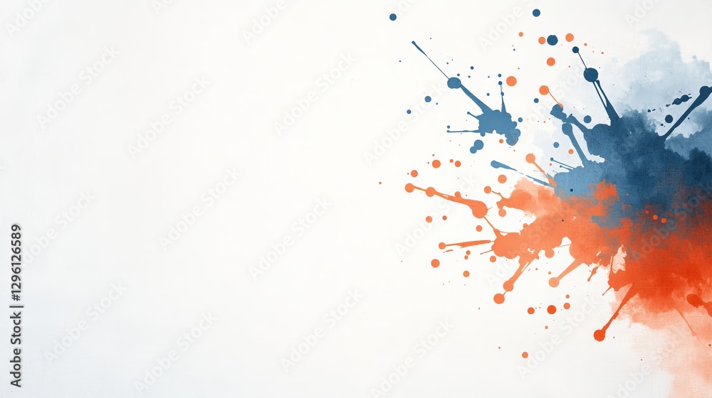 Dynamic color splash abstract art digital creation modern design vibrant environment Dynamic color splash abstract art digital creation modern design vibrant environment