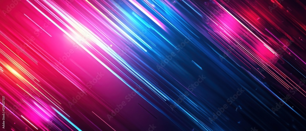 Dynamic abstract background with vibrant pink and blue light streaks, creating a modern and energetic feel for technology and futuristic concepts Dynamic abstract background with vibrant pink and blue light streaks, creating a modern and energetic feel for technology and futuristic concepts
