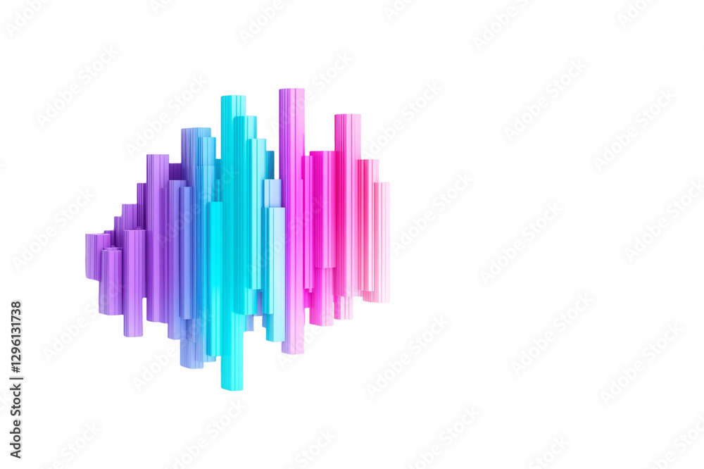 a cyber digital brain, AI symbol, neural network pattern, holographic effect, isolated on white background a cyber digital brain, AI symbol, neural network pattern, holographic effect, isolated on white background