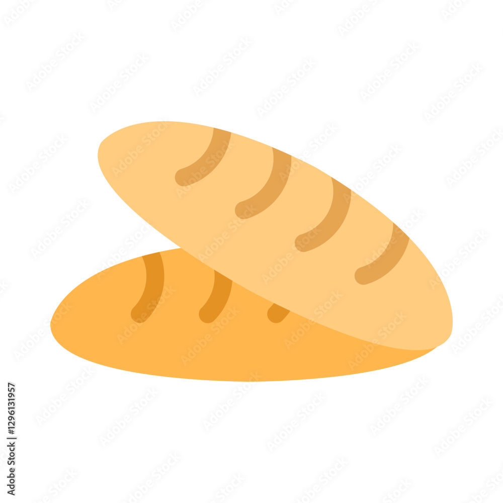 Bread flat icon Bread flat icon