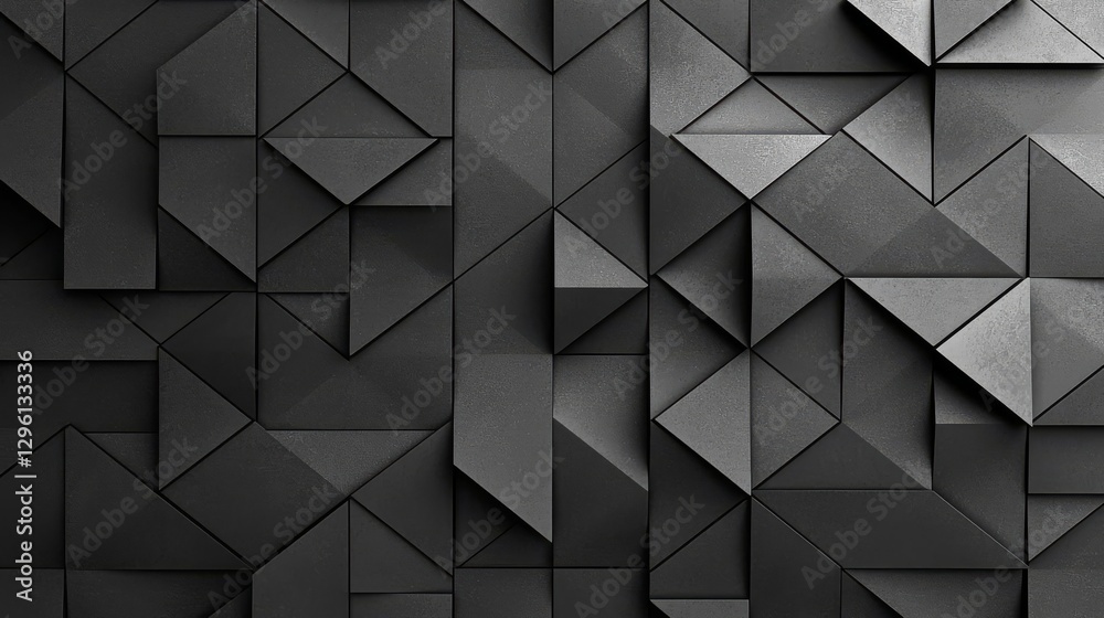 Fototapeta premium Abstract background with triangulated surfaces