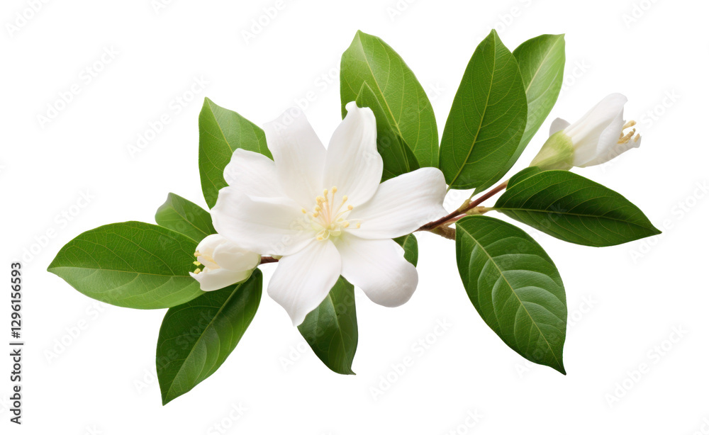 PNG Jasmine white flower leaves leaf petals. PNG Jasmine white flower leaves leaf petals.