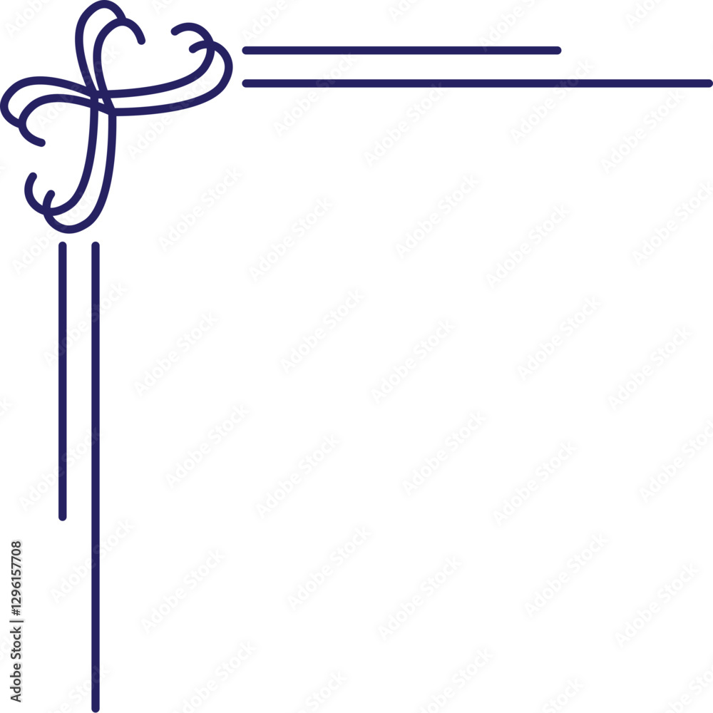 Obraz premium Retro Decorative Shape