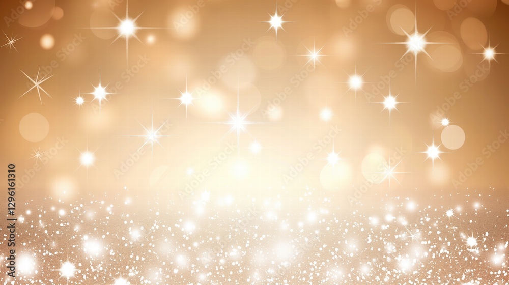 Abstract golden background with bokeh effect and shining defocused glitters. Festive gold texture for Christmas, New Year, birthday, celebration, greeting, victory, success, magic party. Abstract golden background with bokeh effect and shining defocused glitters. Festive gold texture for Christmas, New Year, birthday, celebration, greeting, victory, success, magic party.