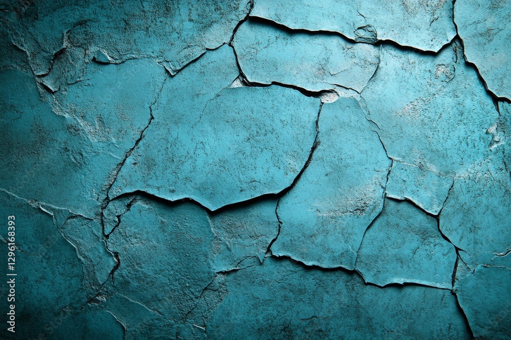Obraz premium Abstract grunge background, dark and mysterious, high resolution, high detail, texture of concrete with scratches, noise and dust, glowing light effects, creating an atmosphere of mystery and