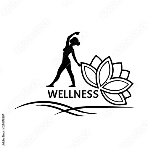 Serenity Symbol: Elegant Wellness Logo Designs