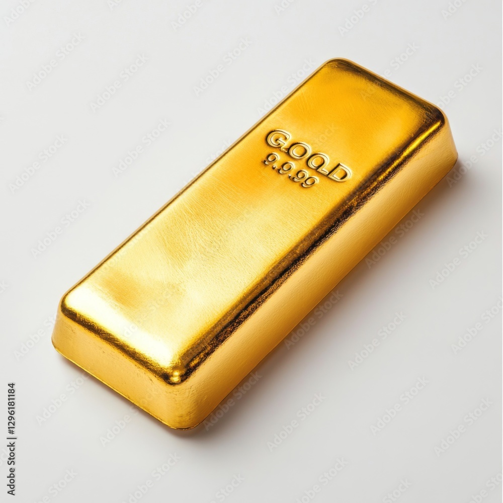 Gold bar display financial market product photography studio setting close-up view investment concept Gold bar display financial market product photography studio setting close-up view investment concept